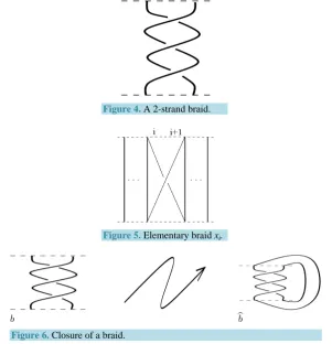 Figure 4. A 2-strand braid. 