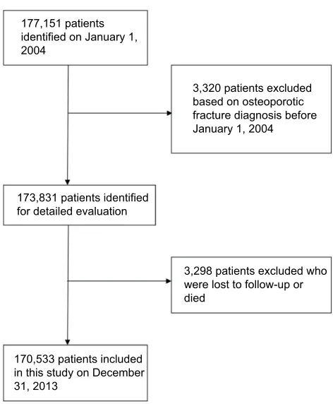 Figure 1 Flowchart of selection of patients for the inclusion in this study.