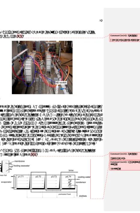 Figure 11. The new high thermal efficiency Vacuum-Multi-Effect-Membrane-Distillation (V-MEMD) process from Memsys [140]