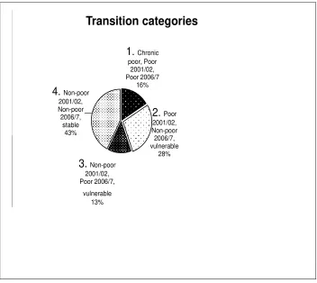 Figure 1 Poverty transition categories, Andhra Pradesh, India  