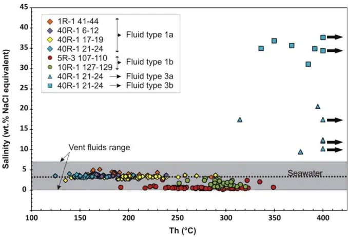 Table 4. Fluid Inclusion Microthermometric Analysesa