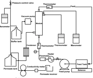 Fig. 2 Schematic diagram of the experimeatal setup for VMD 