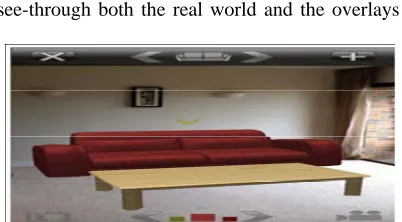 Figure 21. Home design interior space using augmented reality [26]. 