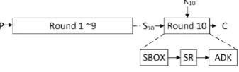 Fig. 11. AES Structure