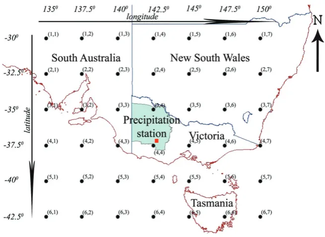 Figure 1. Atmospheric domain for downscaling.