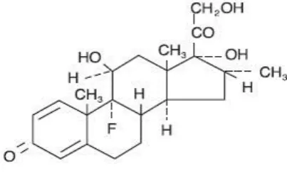 Figure 1: Structure of Dexamethasone. 