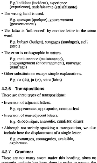 Table 2: Most common deletions in Jobs 