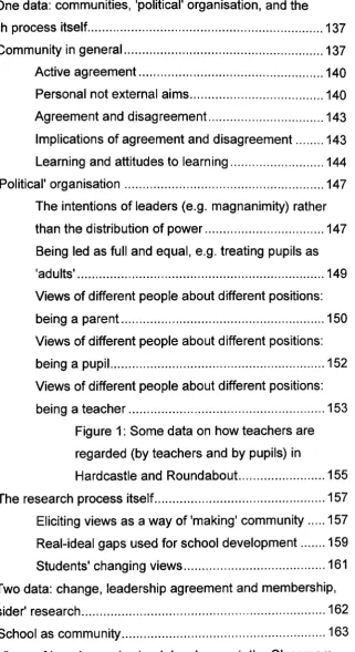 Figure 1: Some data on how teachers are 