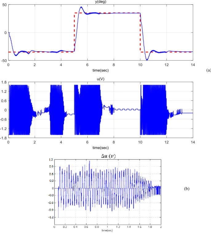 Figure 2.  (a) input signal at its peak value, and (b) its rate  