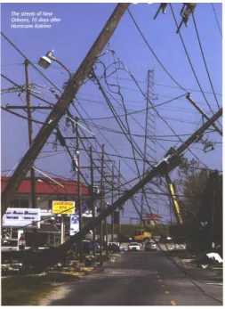 Figure 2.1: The devastating effects of wild weather – hurricane Katrina 2005 [21] 