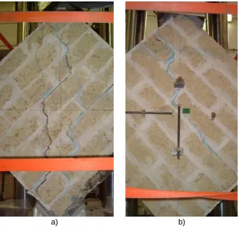 Figure 2. Experimental crack patterns achieved  