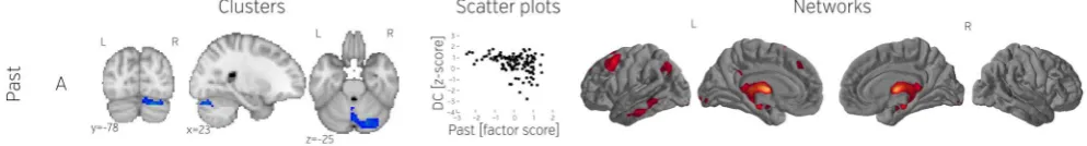 Figure 8. Additional ReHo clusters found using the more liberal threshold not corrected for the number of derivatives