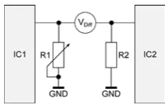 Fig. 1.  Wheatstone bridge based measurement setup from [3] 