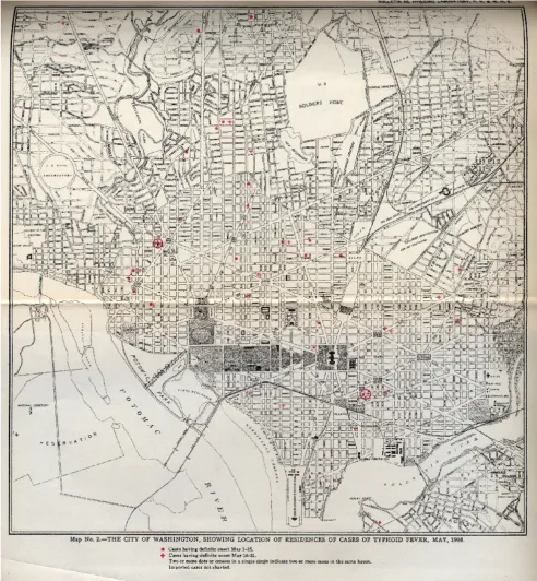 Figure 8An example of the original map containing typhoid casesAn example of the original map containing typhoid cases