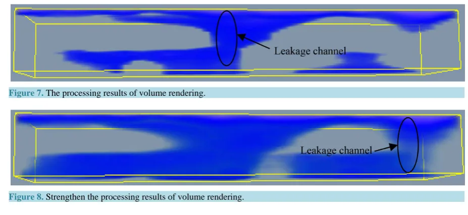 Figure 7. The processing results of volume rendering.                                                                              