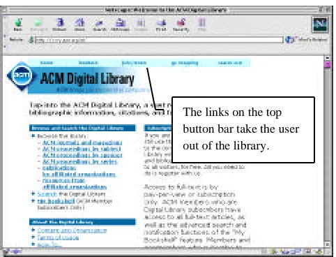 Figure 3: identifying the exit routes from a library