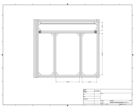 Figure 2. Right side view of extrusions 