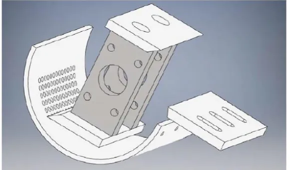 Figure 2: Plastic cutting system design of the open source waste plastic granulator. 