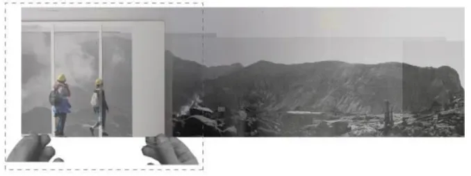Figure 6: Framing as intensification of thermal boundaries on White Island. 