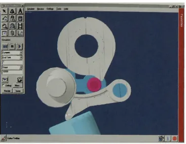 Figure 4.29 - Valve profile of the D V C system at 2 degrees. 