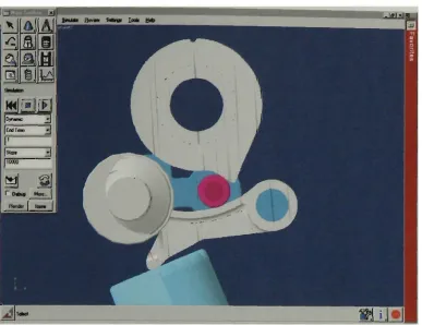 Figure 4.30 - Valve profile of D V C system at 3 degrees. 