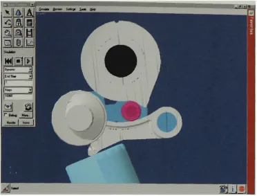 Figure 4.33 - Valve profile of D V C system at 6 degrees. 