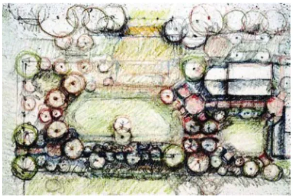 Figure 1: The site plan of the Regate House manifests 