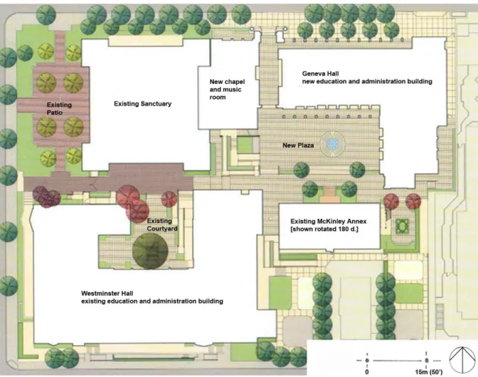 Figure 4. Campus Plan, First Presbyterian Church of Berkeley  