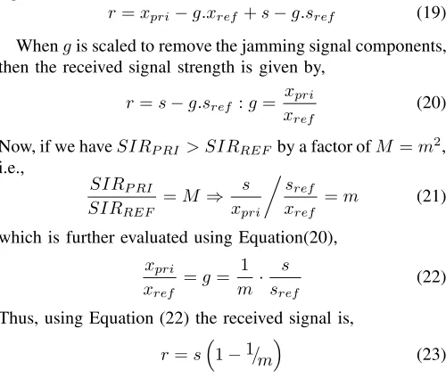 Fig. 7 also compares the SINR performances with different