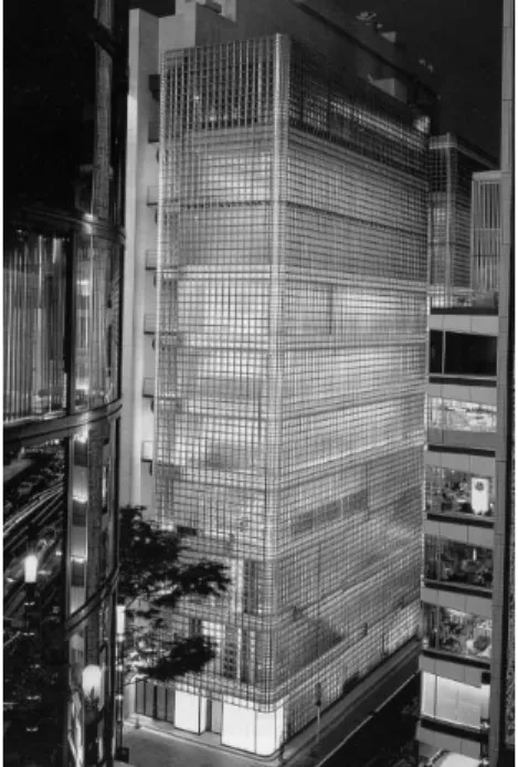 Fig 4. Translucent/Transparent Façade  application, Hermes, Tokyo, Japan.    Source: Architectural Record 
