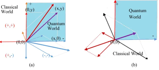 Figure 11. 2W-BQG and multiagent interaction of classical and quantum worlds.                                           