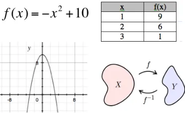 Figure 9 - Four representations of a single function 