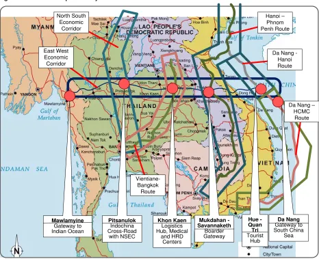 Figure 2.2: EWEC Complementary Corridors and Routes 