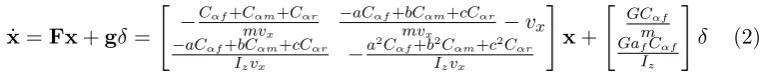 Figure 2.The desired path used for the MacAdam [35] and Sharpdriver’s collision avoidance steering reached half of its maximum value, in a speciﬁc recorded instance of et al