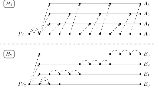 Fig. 7. Optimized interchange structure
