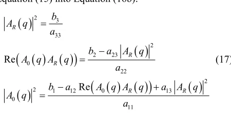 Figure 1. The pair correlation functions (black vector) in eigenvector representation