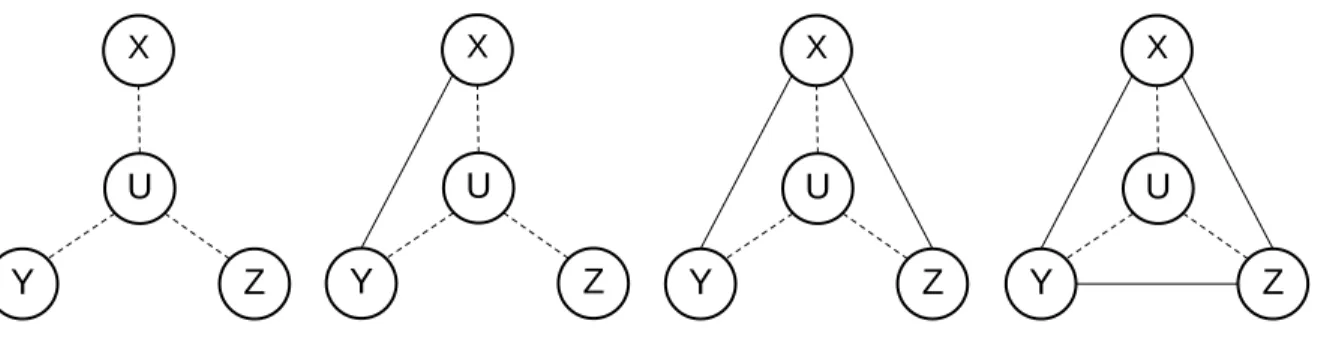 Figure 3. Ego-network configurations observed from RDS data collected in our survey.  
