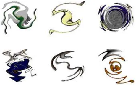 Fig. 1  Examples of stimuli used in the two experiments 