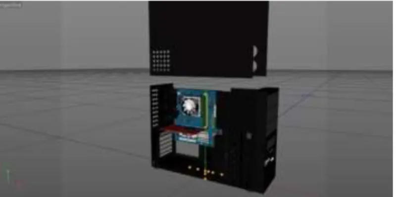 Figure 1 Three-dimensional model of a PC 