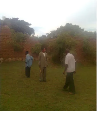 Figure 7. Graves of Mang’ola and his wife. 