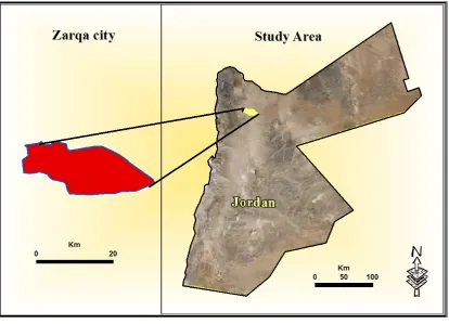 Figure 1. Location Map of the study area.                                                                    