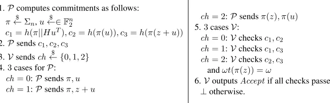 Figure 1: Stern’s protocol