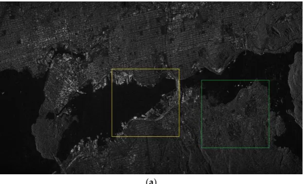 Figure 11. Imaging results of fake scene in Figure 10 using (a) RDS algorithm and (b) TDFS-TS algorithm