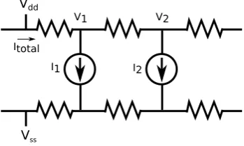 Fig. 1: Crosstalk originates fromthe inter-wire capacitance C1,2.