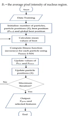 Figure  4. Flowchart depicting process of feature selection using the proposed Q-Fuzzy approach 