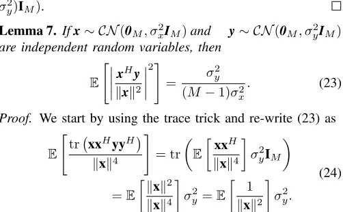 Figure 3 depicts the simulated spectral efﬁciency and thederived analytical lower bounds for the MRC detector