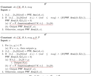 Fig. 9 The circuits M5 and M6.