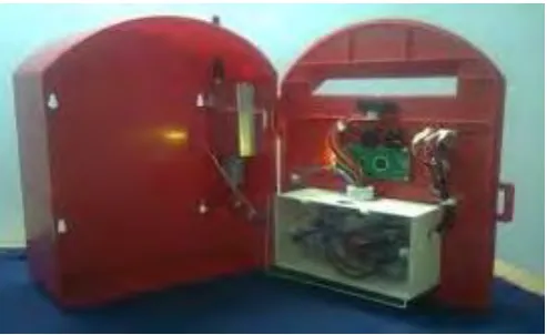 Figure 2.2: RFID and GSM Mailbox 