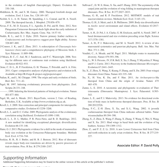 Figure S1. Phylogenetic trees used for analysis.