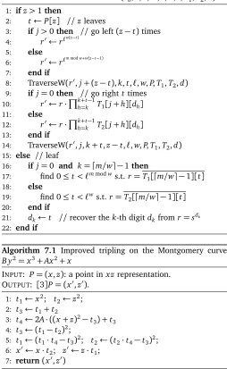 TABLE 3: Discrete logarithm computation costs (assuming s ≈ 0.8m)